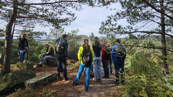Bild von der Wanderung