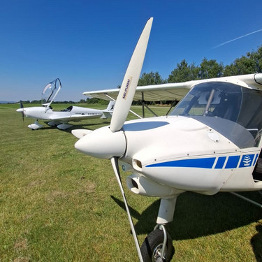 Propellerflugzeug 