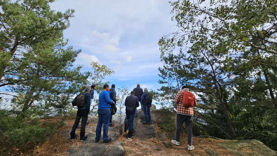 Bild von der Wanderung
