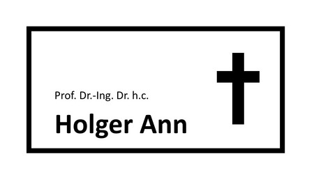 Nachruf Prof. Holger Ann